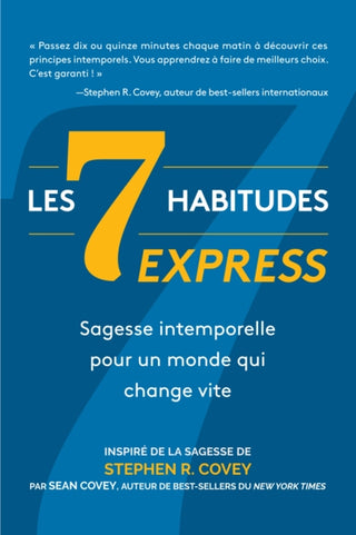 Cover image for 9781642508246 - Les 7 Habitudes express