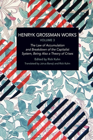 Cover image for 9781642597790 - Henryk Grossman Works, Volume 3