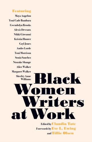 Cover image for 9781642598407 - Black Women Writers at Work