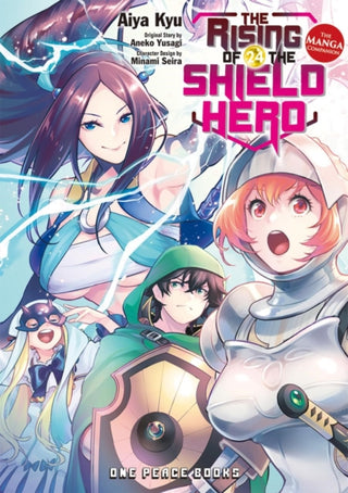 Cover image for 9781642734539 - The Rising of the Shield Hero Volume 24: The Manga Companion