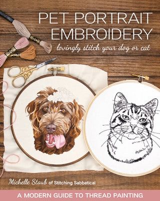 Cover image for 9781644030141 - Pet Portrait Embroidery