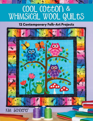 Cover image for 9781644030783 - Cool Cotton & Whimsical Wool Quilts
