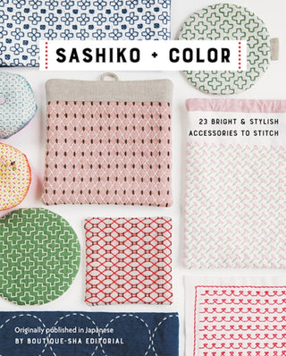 Cover image for 9781644031070 - Sashiko + Color
