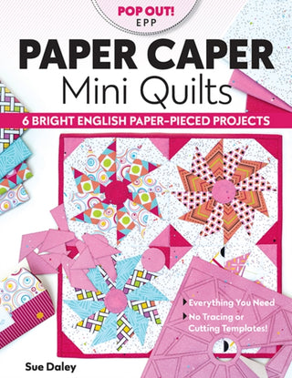 Cover image for 9781644032442 - Paper Caper Mini Quilts