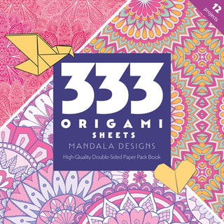 Cover image for 9781644033425 - 333 Origami Sheets Mandala Designs