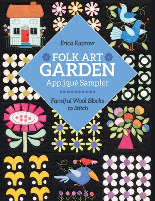 Cover image for 9781644033524 - Folk Art Garden Applique Sampler