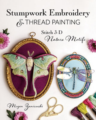 Cover image for 9781644034149 - Stumpwork Embroidery & Thread Painting