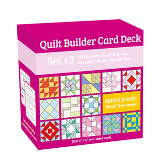 Cover image for 9781644034576 - Quilt Builder Card Deck Set #3