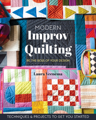 Cover image for 9781644034620 - Modern Improv Quilting