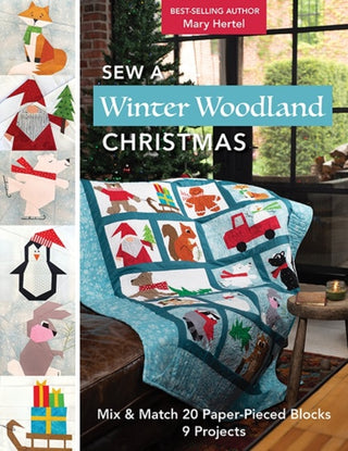 Cover image for 9781644034842 - Sew a Winter Woodland Christmas: