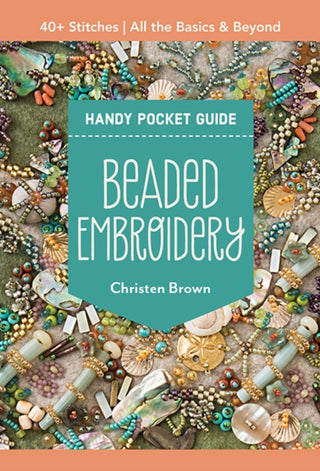 Cover image for 9781644035313 - Beaded Embroidery Handy Pocket Guide