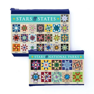 Cover image for 9781644035450 - Carol Doak’s Fabulous Stars & States Eco Pouch Set