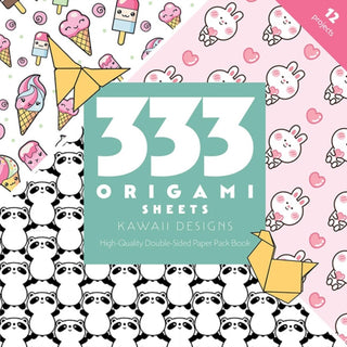Cover image for 9781644035665 - 333 Origami Sheets Kawaii Designs