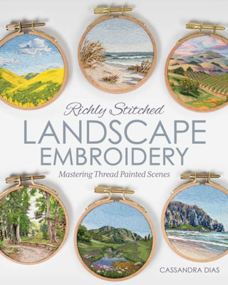 Cover image for 9781644035856 - Richly Stitched Landscape Embroidery