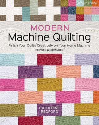 Cover image for 9781644036310 - Modern Machine Quilting, Second Edition
