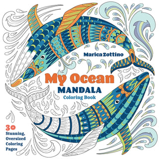 Cover image for 9781644036501 - My Ocean Mandala Coloring Book