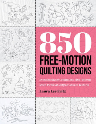 Cover image for 9781644036716 - 850 Free-Motion Quilting Designs