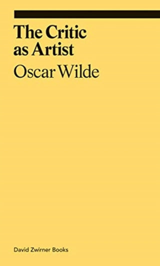 Cover image for 9781644230039 - The Critic as Artist