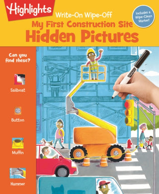 Cover image for 9781644727218 - Write–On Wipe–Off My First Construction Site
