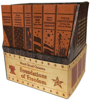 Cover image for 9781645170013 - Foundations of Freedom Word Cloud Boxed Set