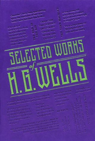 Cover image for 9781645177432 - Selected Works of H. G. Wells