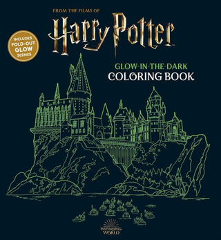 Cover image for 9781645179009 - Harry Potter Glow-in-the-Dark Coloring Book
