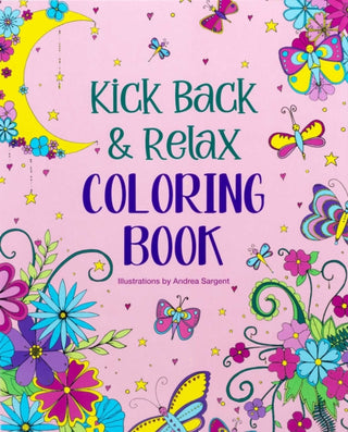 Cover image for 9781645179337 - Kick Back & Relax Coloring Book