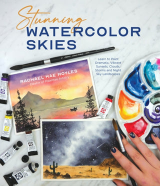 Cover image for 9781645679028 - Stunning Watercolor Skies