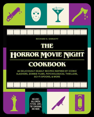 Cover image for 9781646044917 - The Horror Movie Night Cookbook
