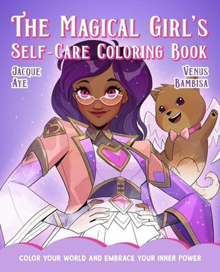 Cover image for 9781646044924 - Magical Girl's Self-Care Coloring Book