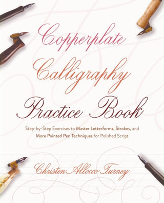 Cover image for 9781646045037 - Copperplate Calligraphy Practice Book