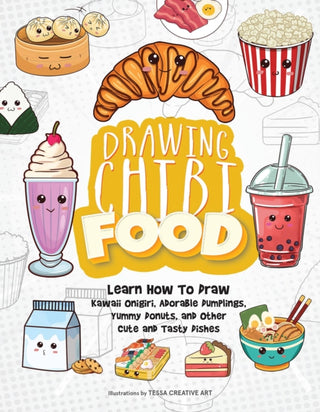 Supplemental image for 9781646047093 - Drawing Chibi Food
