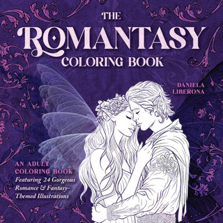 Cover image for 9781646047468 - The Romantasy Coloring Book