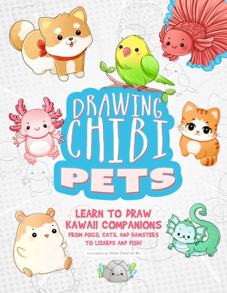 Cover image for 9781646047925 - Drawing Chibi Pets