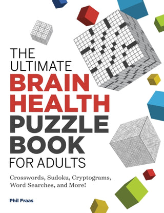 Cover image for 9781646114085 - The Ultimate Brain Health Puzzle Book for Adults