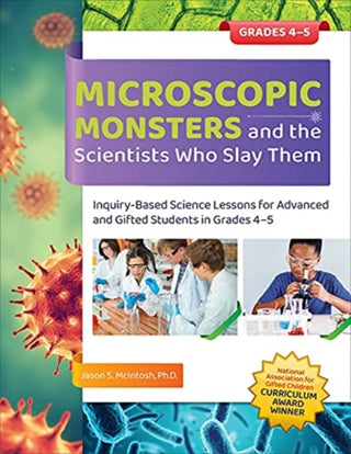 Cover image for 9781646320998 - Microscopic Monsters and the Scientists Who Slay Them