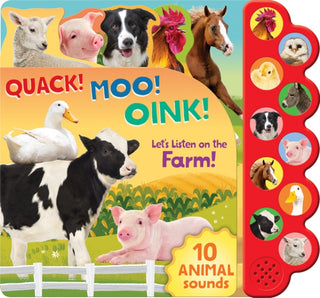 Cover image for 9781646382149 - Quack! Moo! Oink!