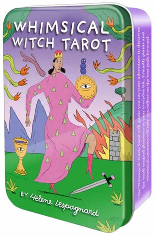 Cover image for 9781646712649 - Whimsical Witch Tarot in a Tin