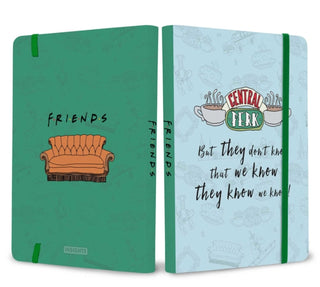 Cover image for 9781647222123 - Friends: Central Perk Softcover Notebook