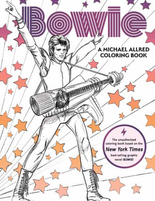 Cover image for 9781647222178 - BOWIE: A Michael Allred Coloring Book
