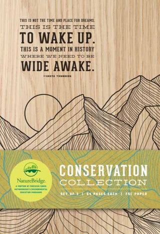 Cover image for 9781647222239 - Conservation Sewn Notebook Collection (Set of 3)