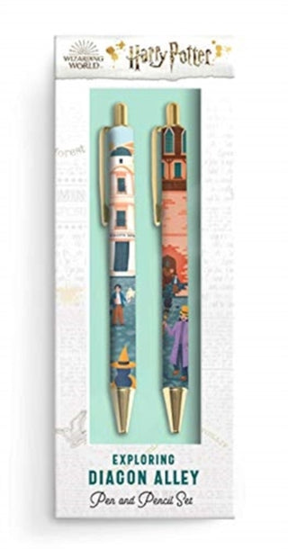 Cover image for 9781647222345 - Harry Potter: Exploring Diagon Alley Pen and Pencil Set