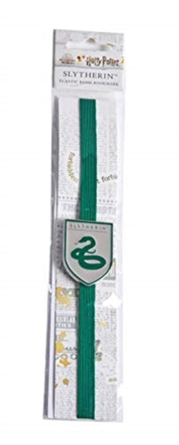 Cover image for 9781647222574 - Harry Potter: Slytherin Elastic Band Bookmark