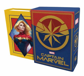 Cover image for 9781647226381 - Captain Marvel: The Tiny Book of Earth’s Mightiest Hero