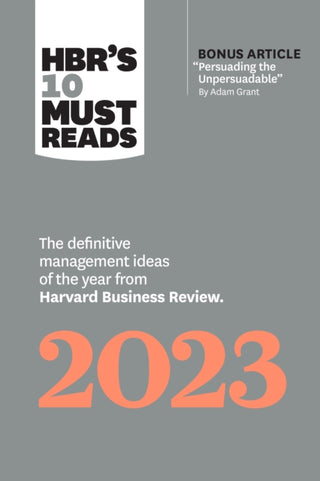 Supplemental image for 9781647824556 - HBR's 10 Must Reads 2023