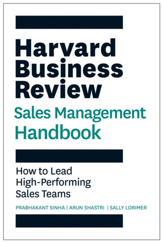 Cover image for 9781647826802 - Harvard Business Review Sales Management Handbook