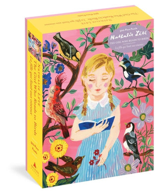 Cover image for 9781648290466 - Nathalie Lete: The Girl Who Reads to Birds 500-Piece Puzzle