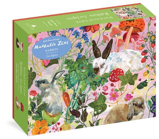 Cover image for 9781648290473 - Nathalie Lete: Rabbits 500-Piece Puzzle