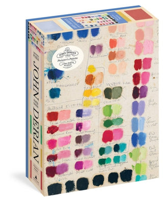 Cover image for 9781648290800 - John Derian Paper Goods: Painter's Palette 1,000-Piece Puzzle