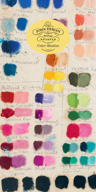 Cover image for 9781648290862 - John Derian Paper Goods: Color Studies 80-Page Notepad